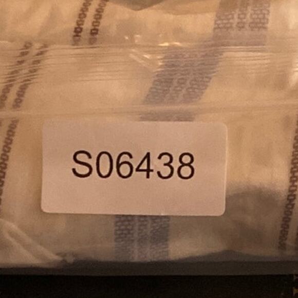 Mine Womens Blouse White Striped Sleeveless V Neck Tank Button Back Large - Picture 10 of 10